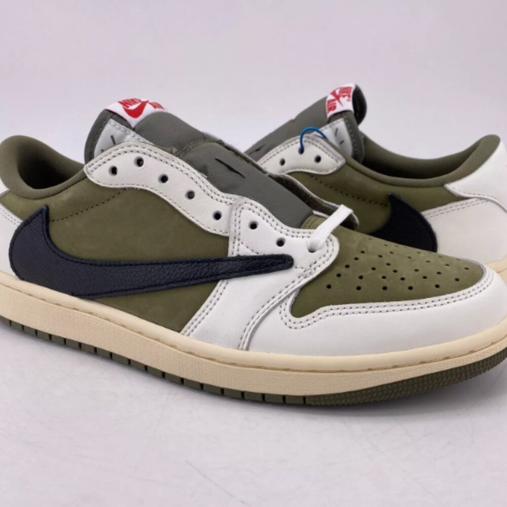 Air Jordan 1 Low OG SP TRAVIS SCOTT MEDIUM OLIVE 2024